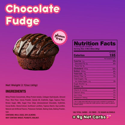 Prime Bites mini muffins 60g