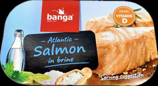 Banga Salmon in Brine鹽水浸三文魚120g