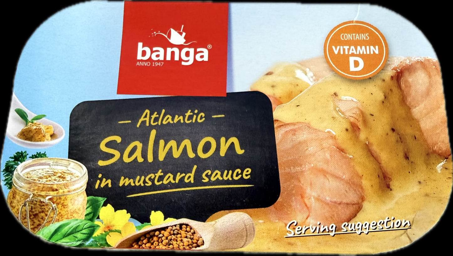Banga Salmon in Mustard Sauce 120g