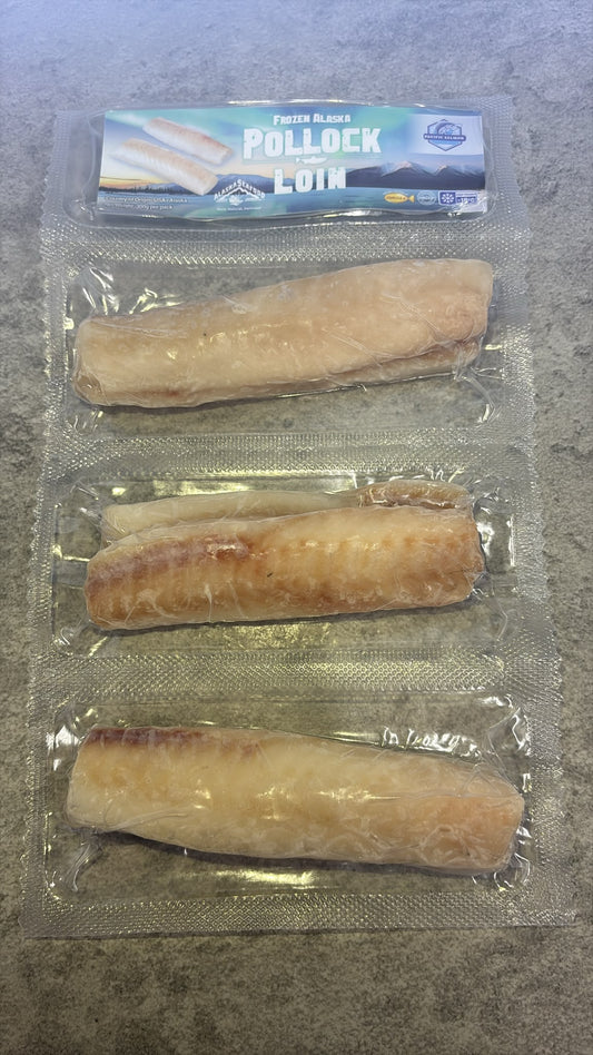 美國阿拉斯加野生狹鱈魚柳 300G