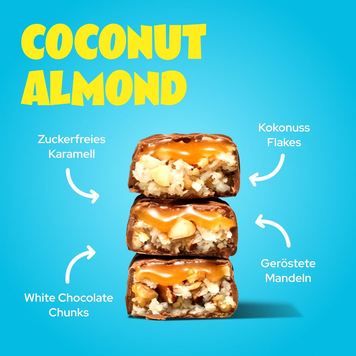 Ahead Coconut Almond Low Sugar Chocolate Bar 35g
