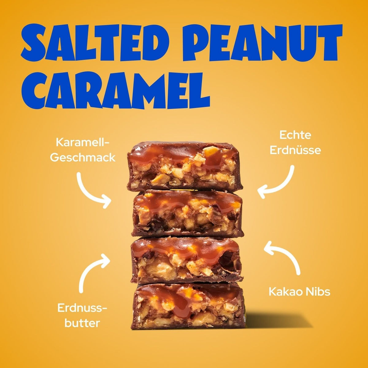 Ahead Salted Peanut Caramel Low Sugar Chocolate Bar 35g