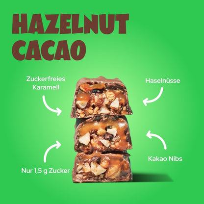 Ahead Hazelnut Cacao Low Sugar Chocolate Bar 35g