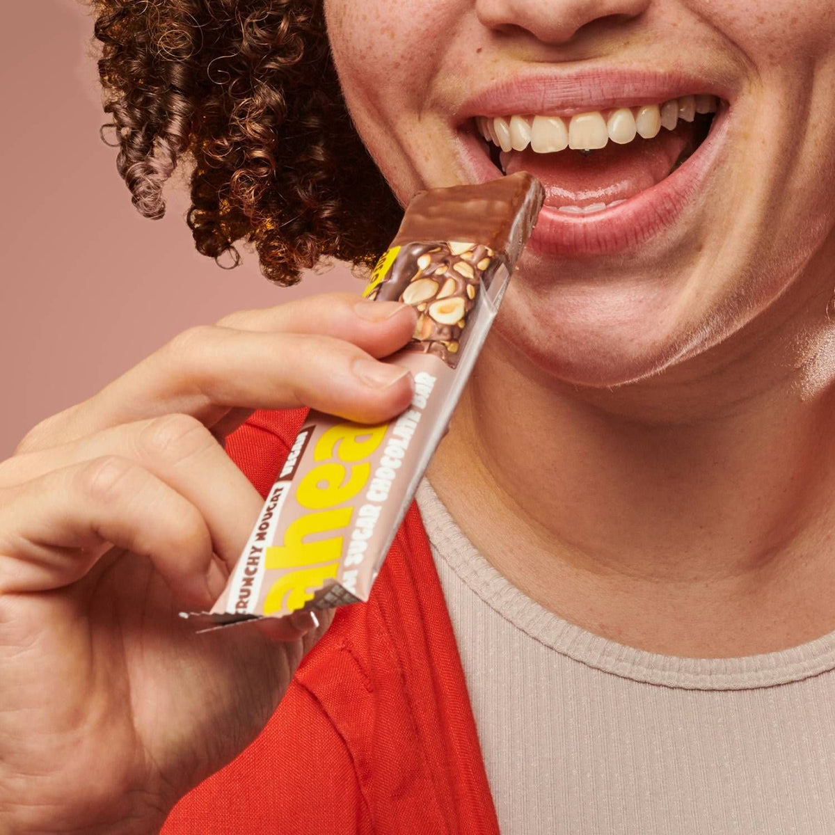 Ahead Crunchy Nougat Low Sugar Chocolate Bar 35g