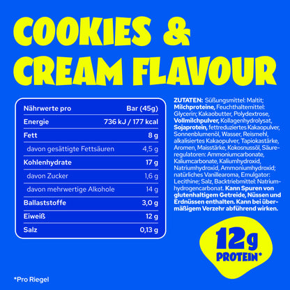 Ahead Cookies & Cream Protein Bar 45g