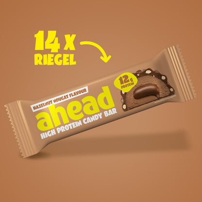 Ahead Hazelnut Nougat Protein Bar 45g
