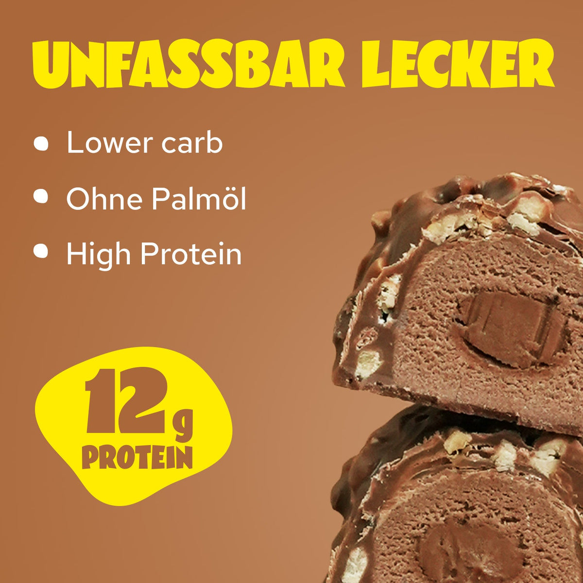 Ahead Hazelnut Nougat Protein Bar 45g