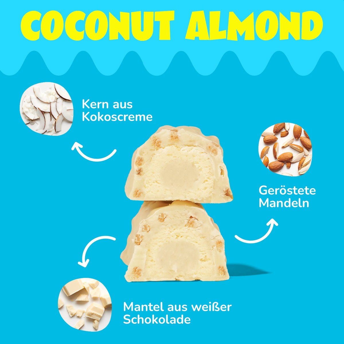 Ahead Coconut Almond Protein Bar 45g