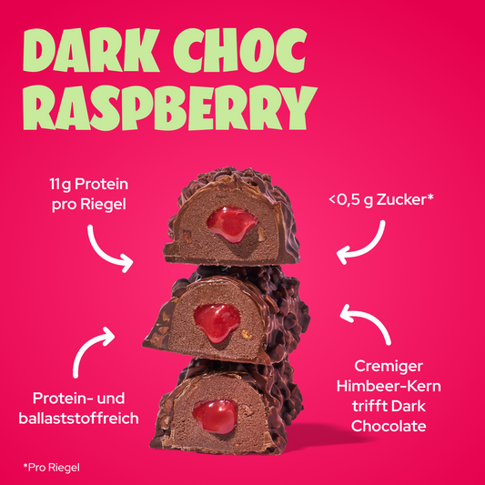 Ahead Dark Chocolate Raspberry Protein Bar 45g