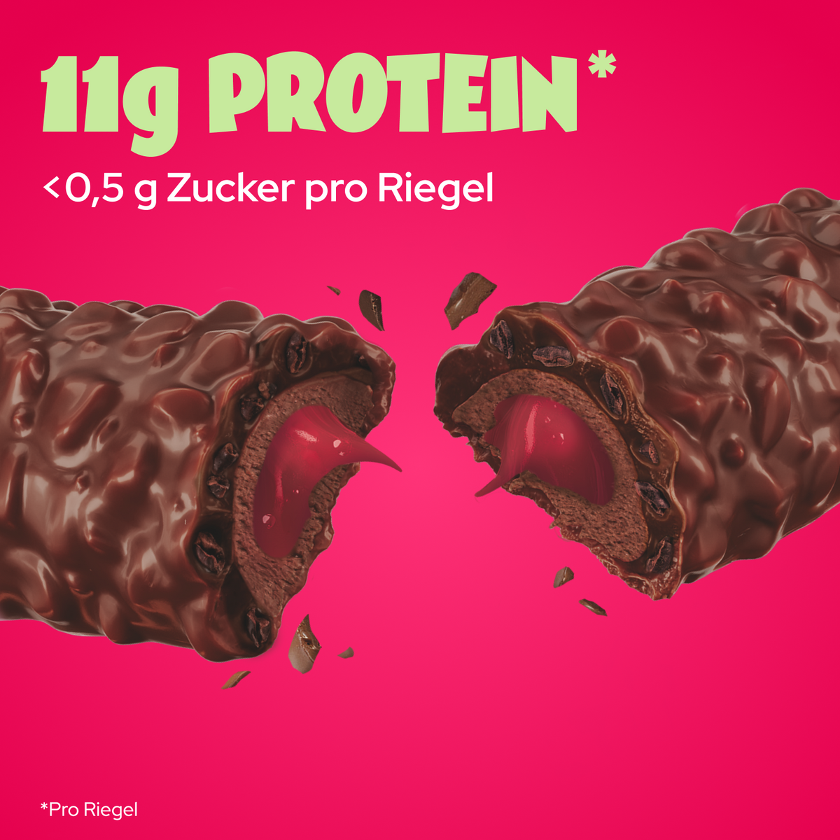 Ahead Dark Chocolate Raspberry Protein Bar 45g