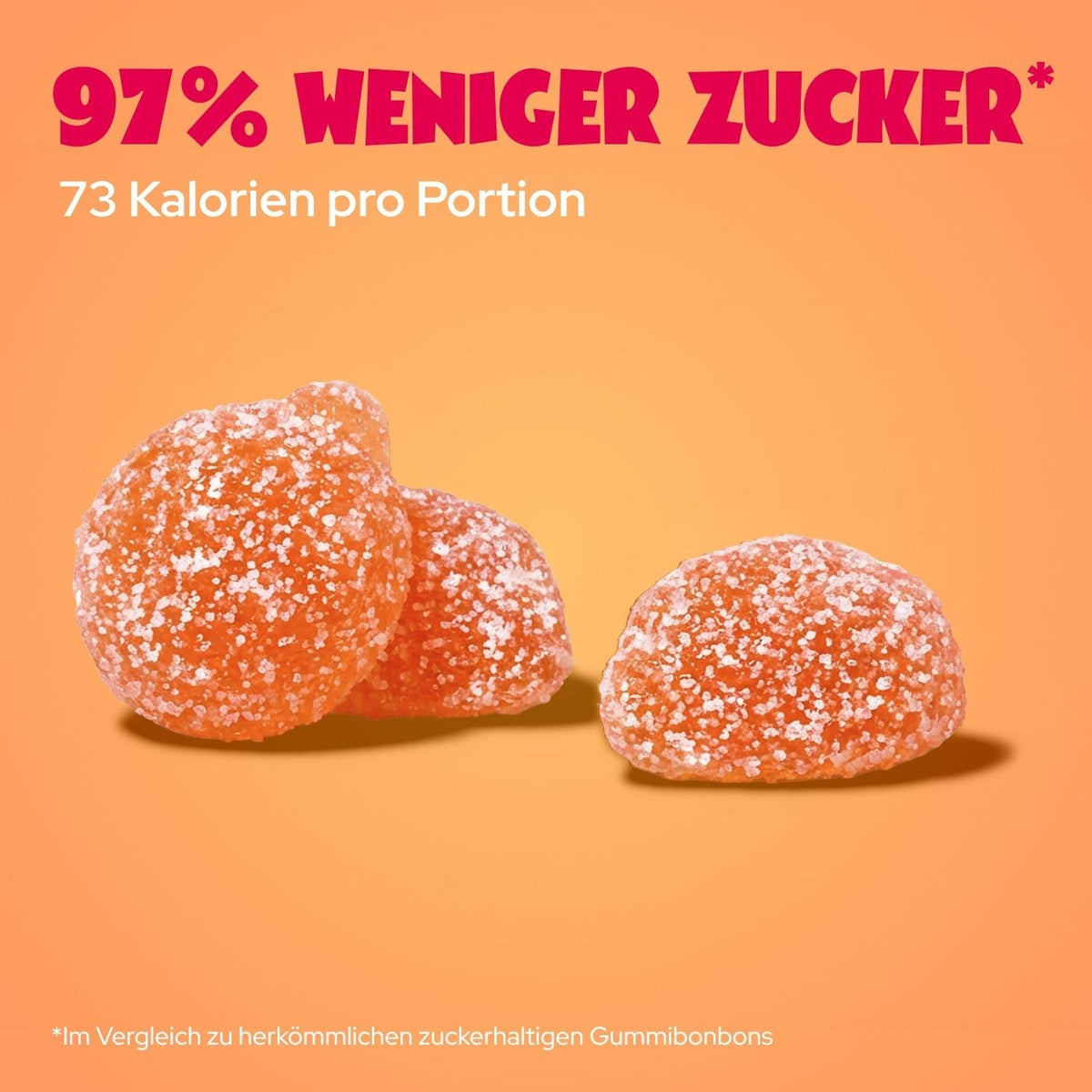 Ahead Sweet Peaches Low Sugar Gummies 50g