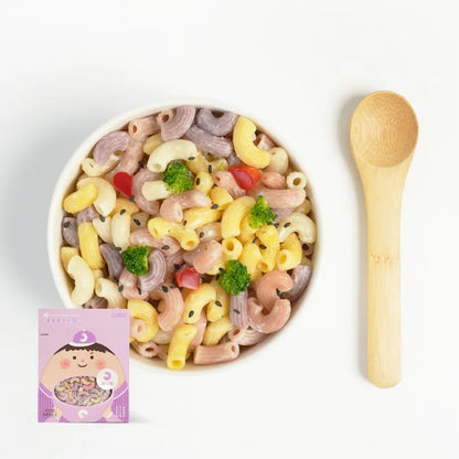 森林麵食 -寶寶義大利麵｜單盒180g｜寶寶通心麵｜無鹽｜蔬果麵｜8M+ Forest Noodles - Forest Baby Pasta - Macaroni 180g