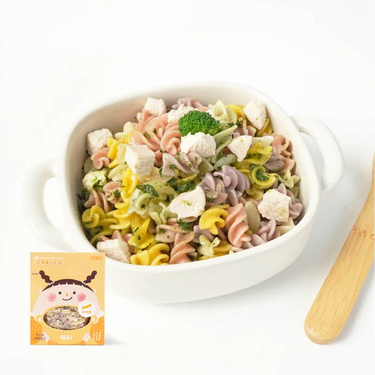 森林麵食 -寶寶義大利麵｜單盒150g｜寶寶螺旋麵｜捲捲麵｜無鹽｜蔬果麵｜8M+  Forest Baby Pasta - Spiral Pasta 150g