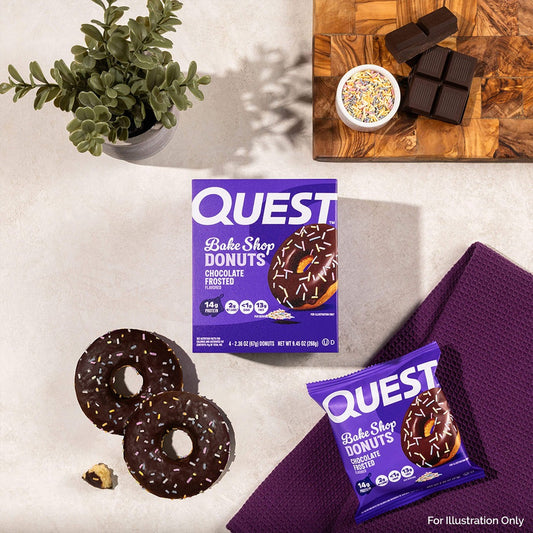 QUEST NUTRITION Bake Shop Chocolate Frosted Donuts