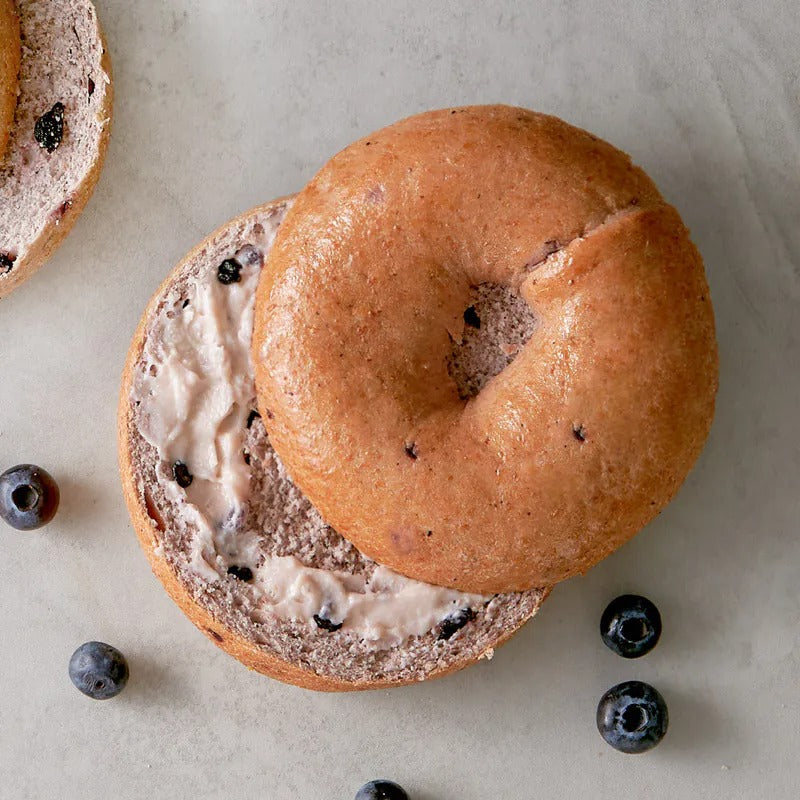 原味時代-藍莓雪酪減醣貝果±125g