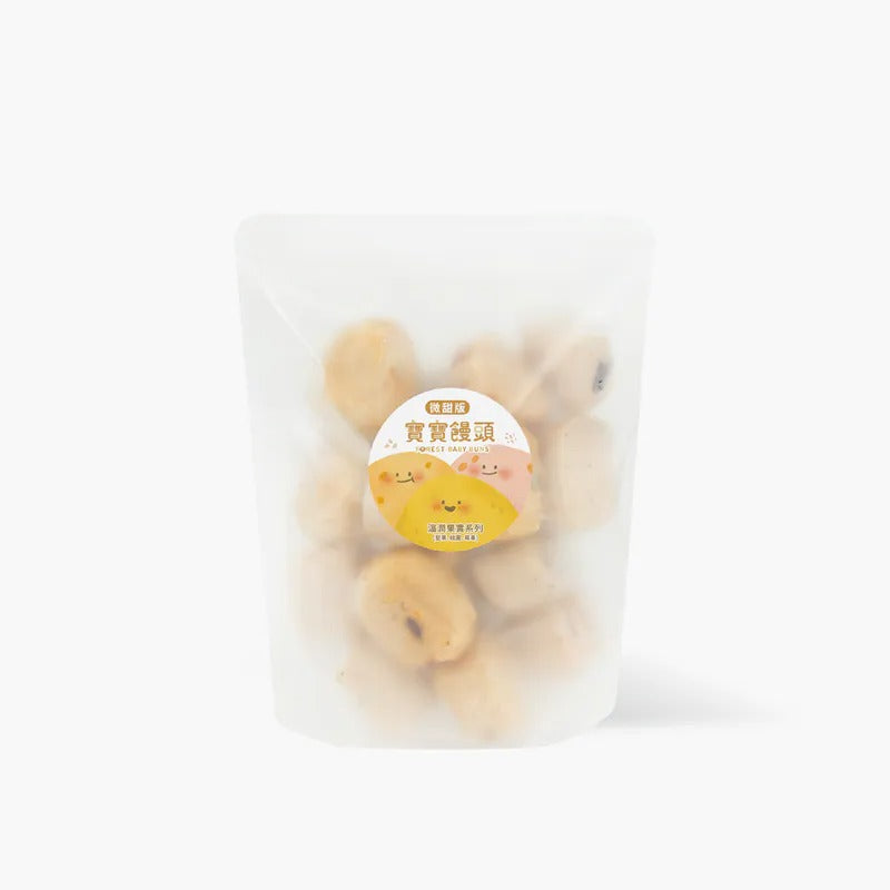 森森星球 -輕甜版寶寶饅頭｜綜合口味-溫潤果實系列(堅果、桂圓、莓果)｜適合1歲以上｜1包入(200g)手指食品 ｜BLW