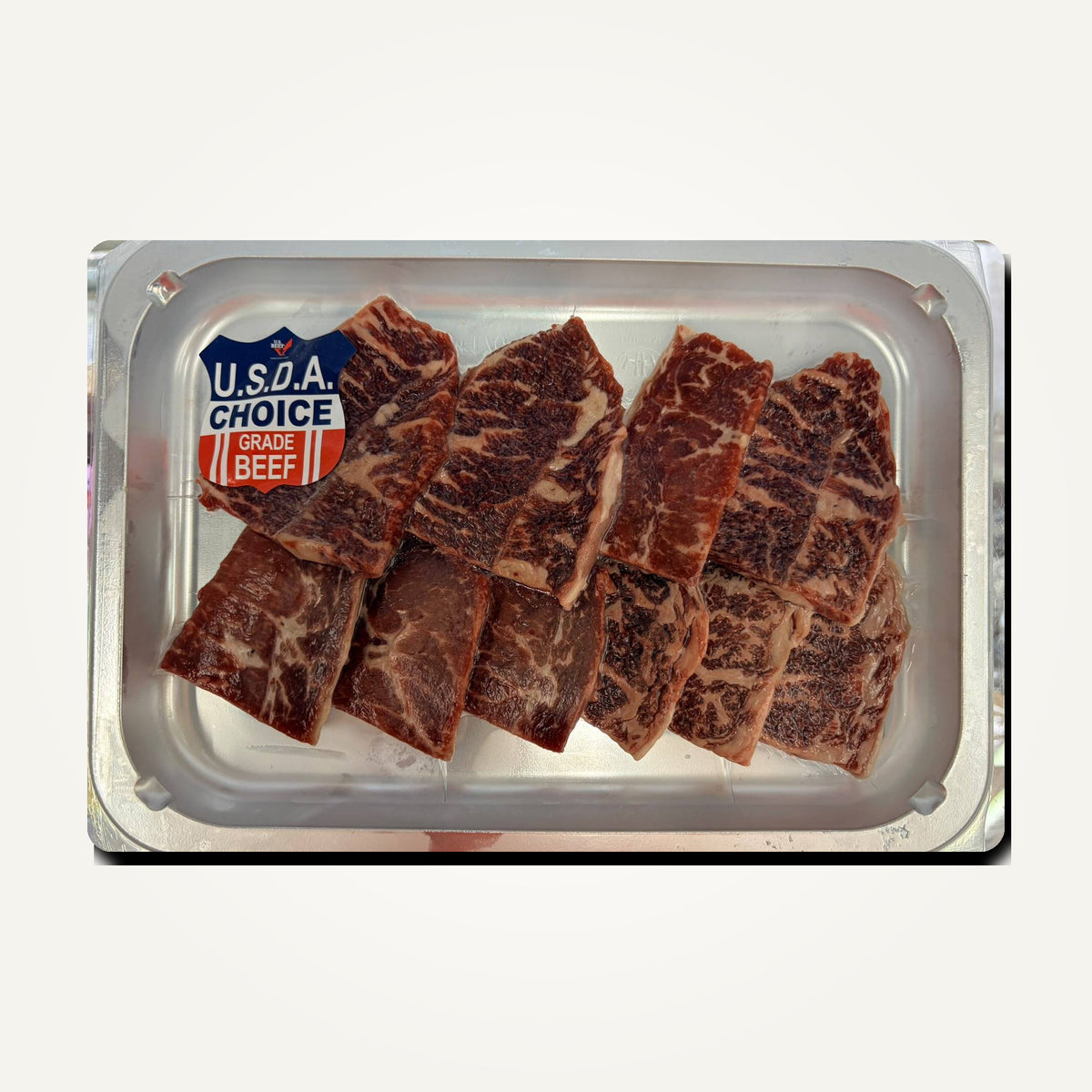 美國特選級牛板腱韓燒片 180g