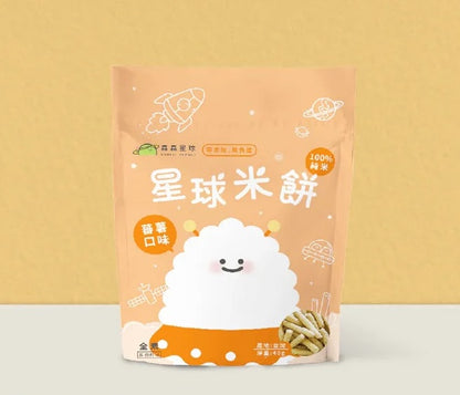 森林麵食-星球寶寶米餅｜蕃薯口味｜單包｜適合6個月以上