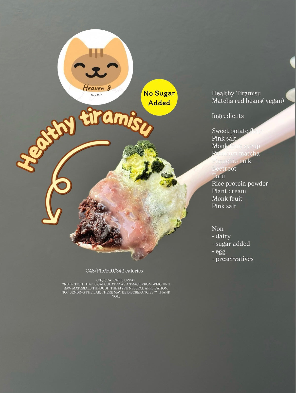 Healthy Heaven 8 Phuket Healthy Tiramisu