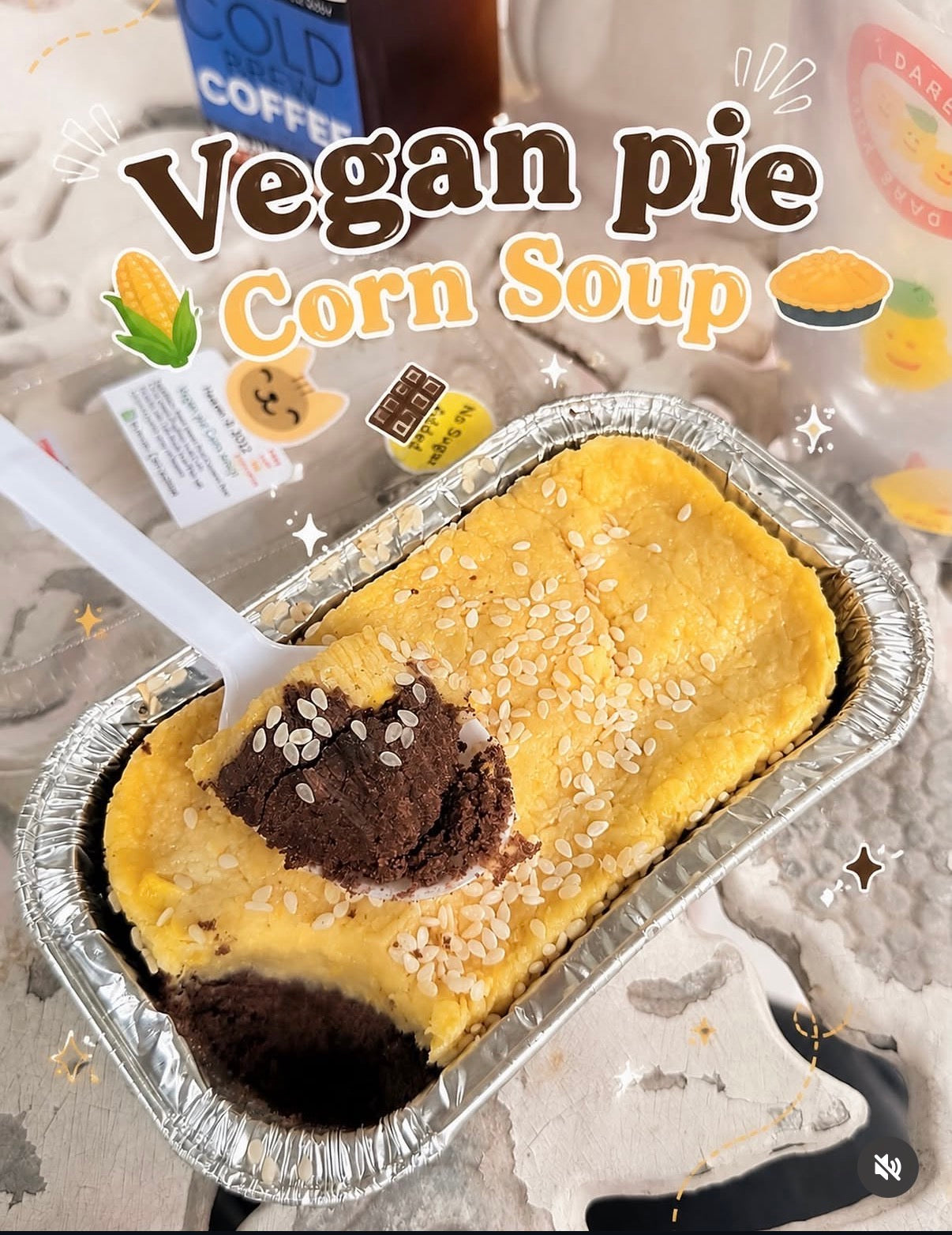Healthy Heaven 8 Phuket Vegan Pie Corn Soup 粟米濃湯