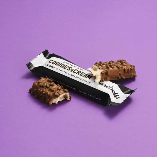 Barebells Protein Bar - Cookies & Cream 55g 高蛋白棒 - 奶油曲奇 Best By NOV 2026