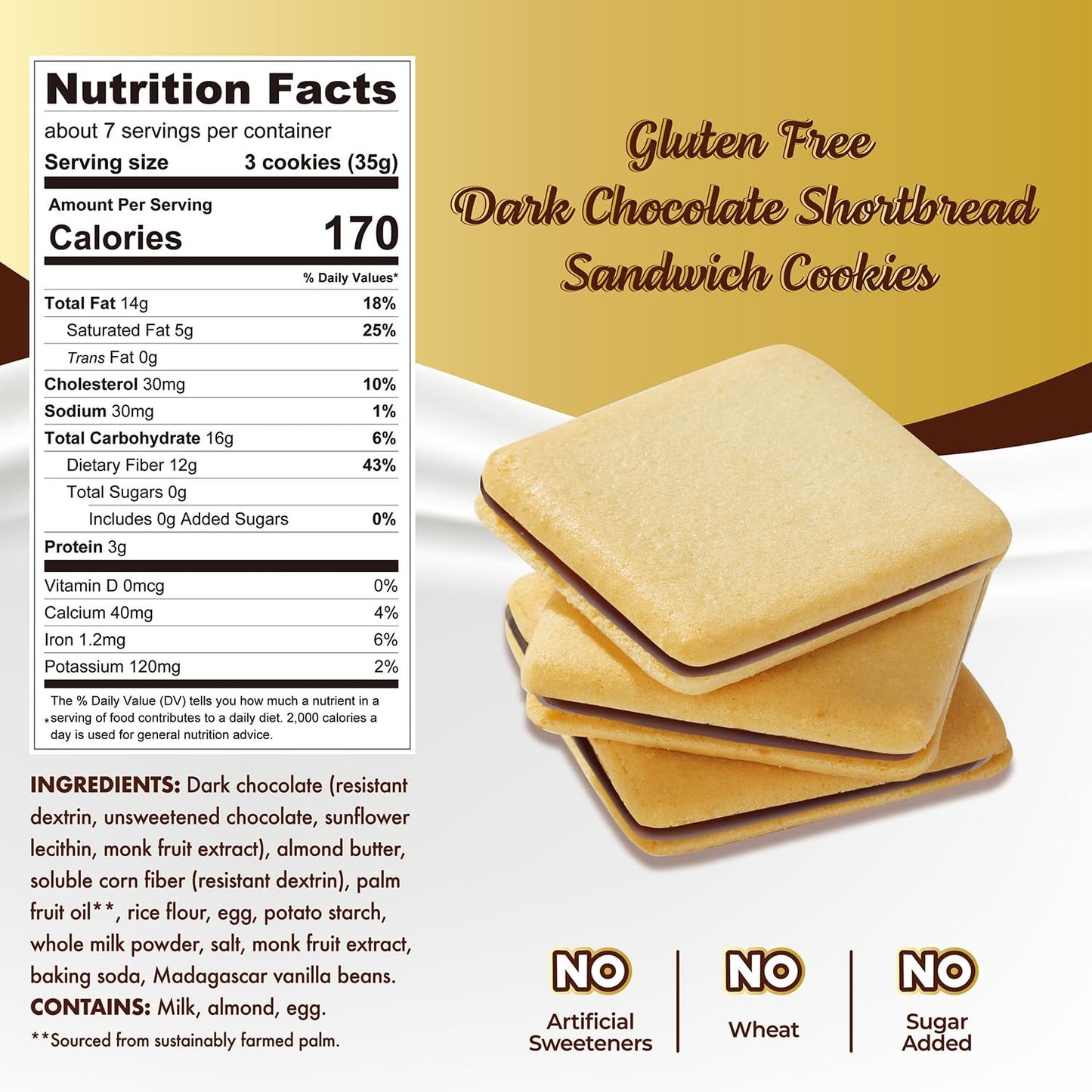 ChocZero Jolies 黑朱古力餅乾