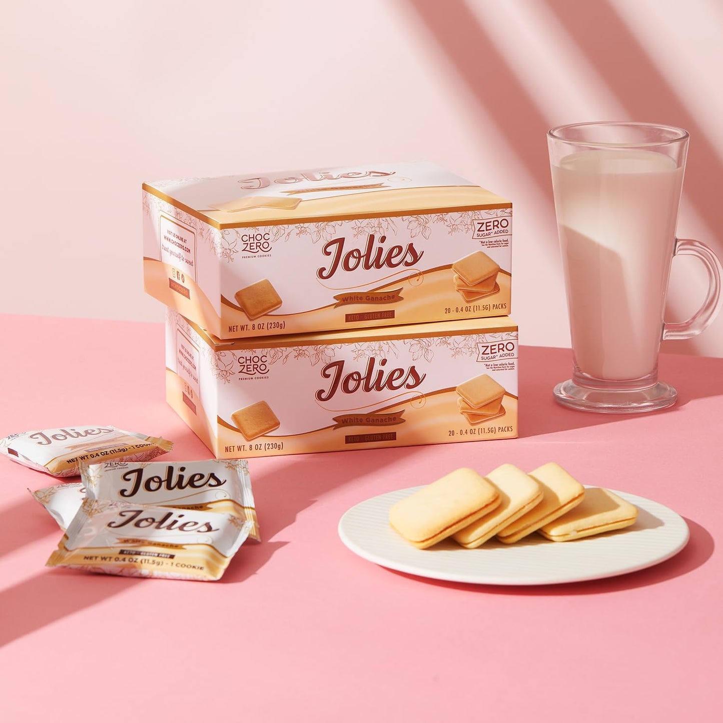 ChocZero Jolies 白朱古力餅乾