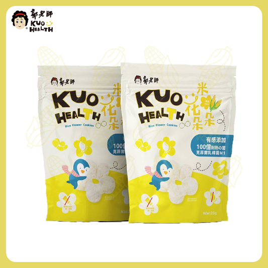 郭老師 - 米花朵朵寶寶米餅｜玉米口味 25g