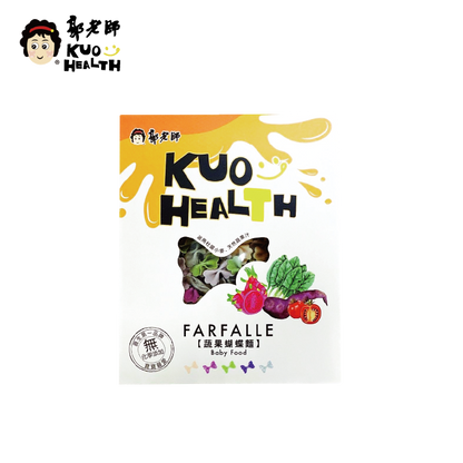 郭老師 - 寶寶蔬果蝴蝶麵 150g