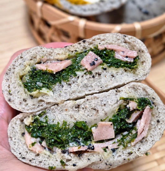 LEANLIFE Steamed Bun – seaweed and ham filling