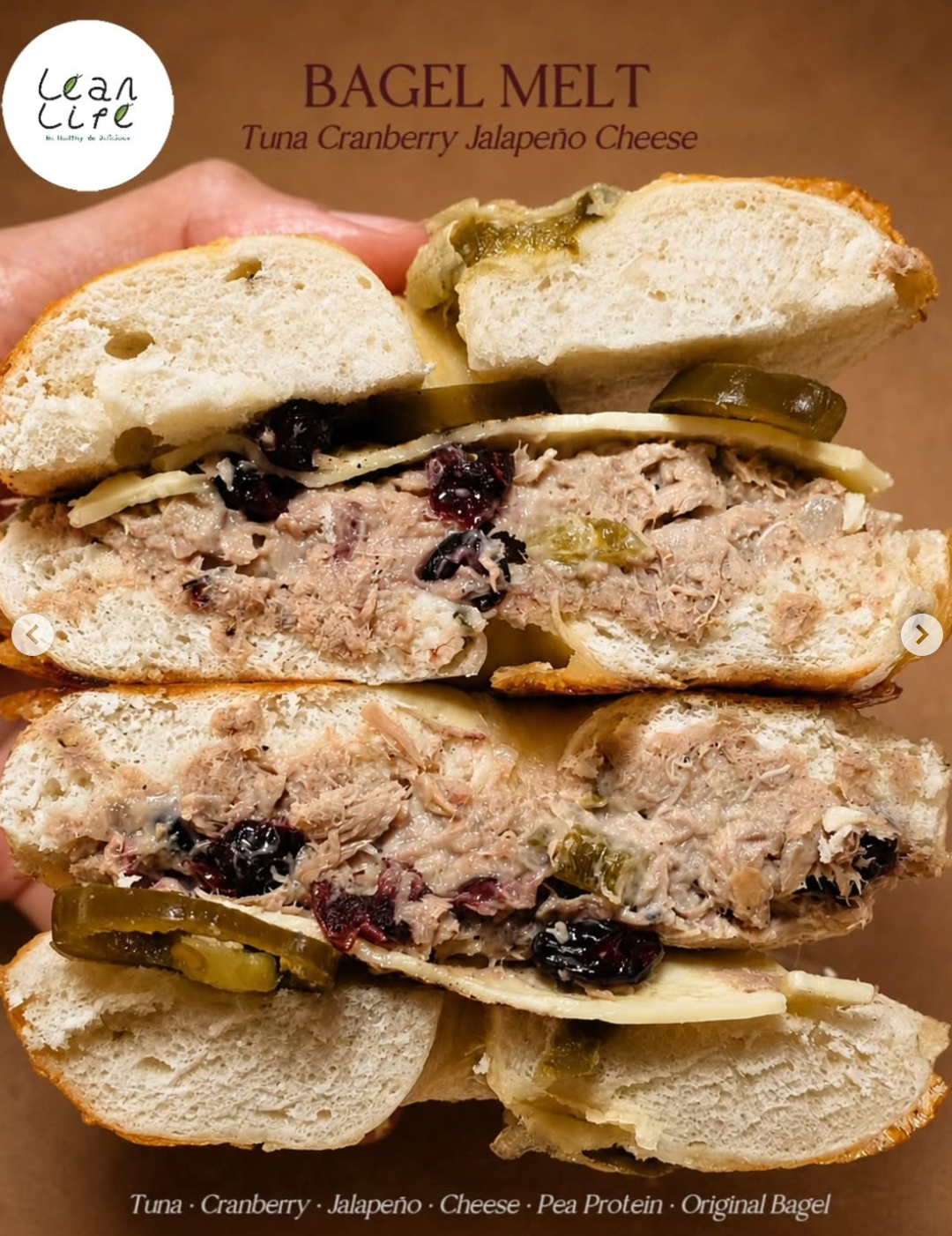 預訂｜LEANLIFE 貝果熔岩包 Bagel Melt
