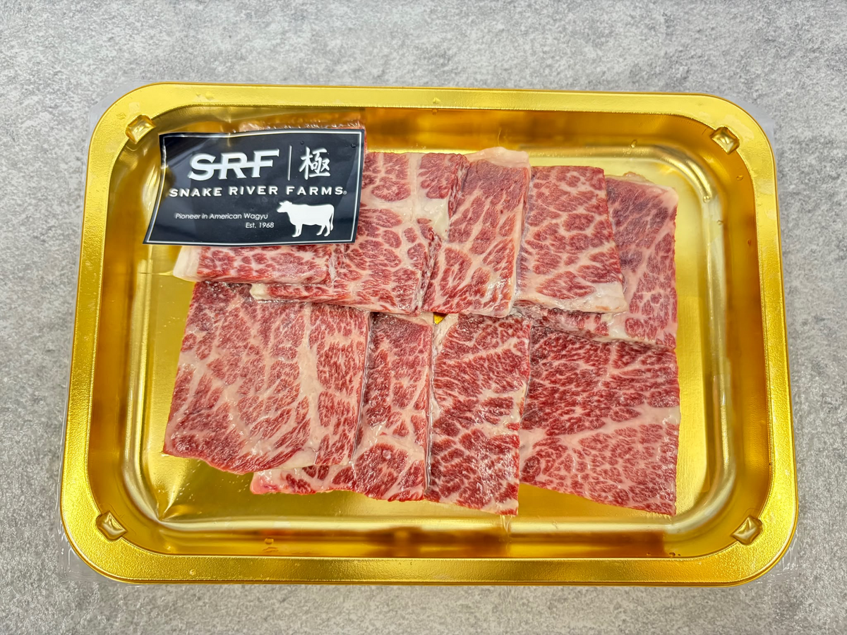朗進－美國 SRF 極黑和牛沙巴當韓燒 200至250g