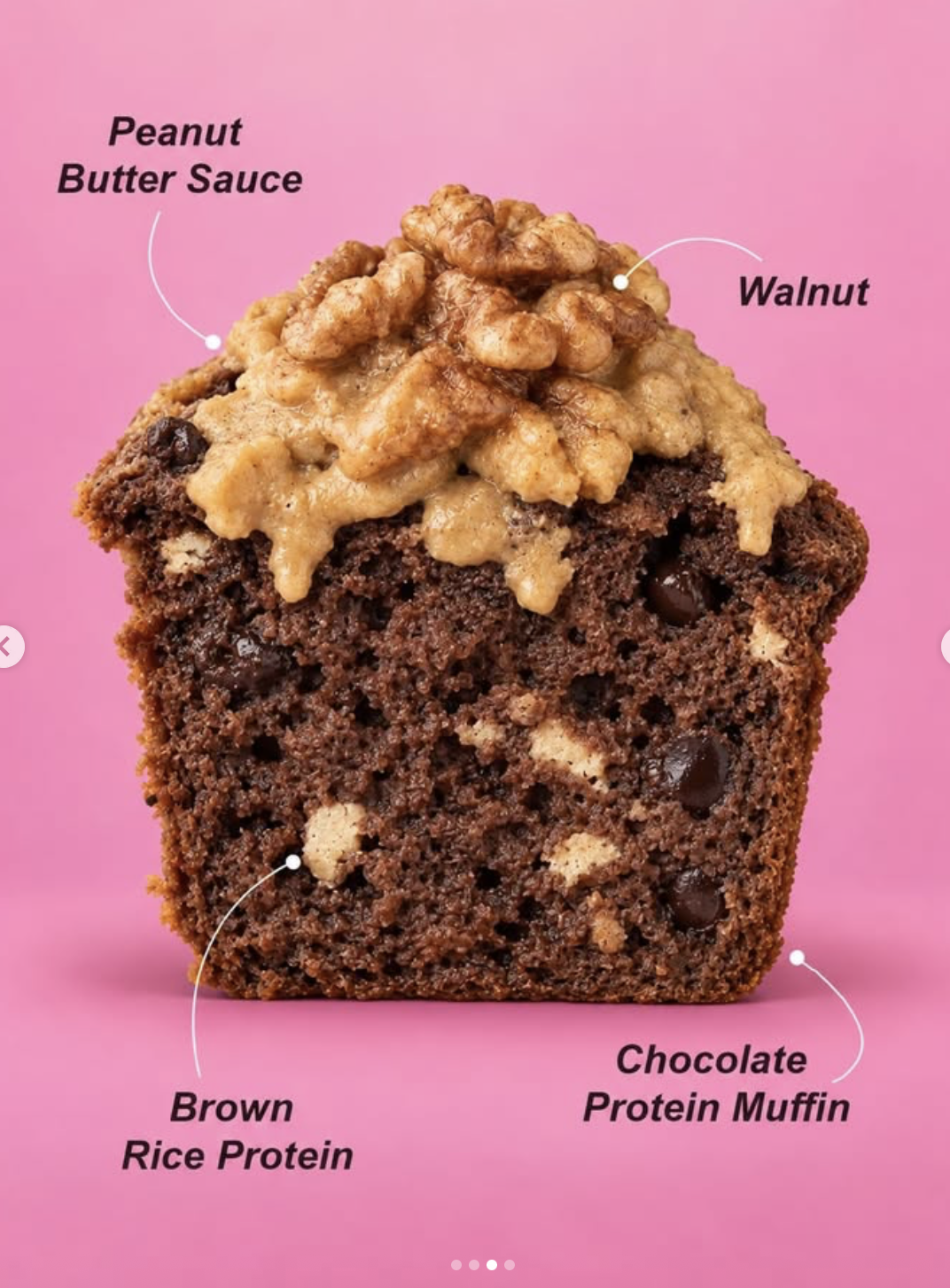 Peko Peko 高蛋白高纖鬆餅 Protein & Fibre Muffin 圖片 5