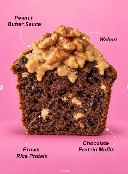 Peko Peko 高蛋白高纖鬆餅 Protein & Fibre Muffin 圖片 5