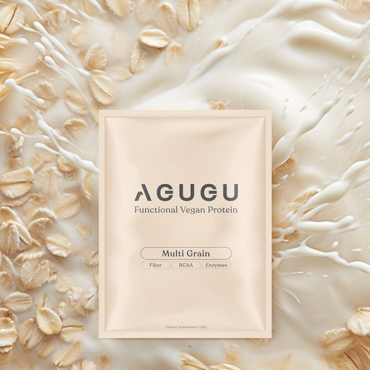 AGUGU-全素 豌豆蛋白飲－隨手包｜綜合穀物風味 Pea Protein multi Grain