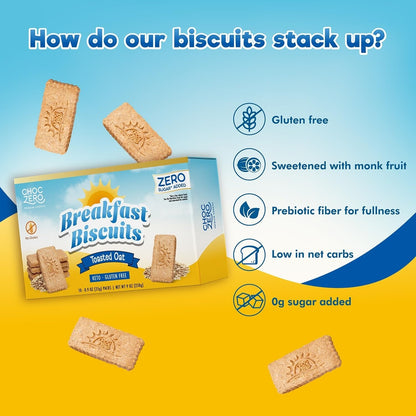 Choczero  烤燕麥早餐餅乾   獨立包裝-10小包