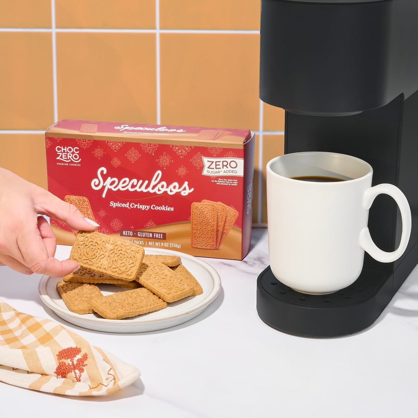 Choczero 低碳焦糖餅乾 250g (10小包）