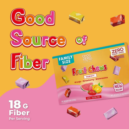 Choczero 繽紛水果軟糖 ( 1盒8條/64粒)