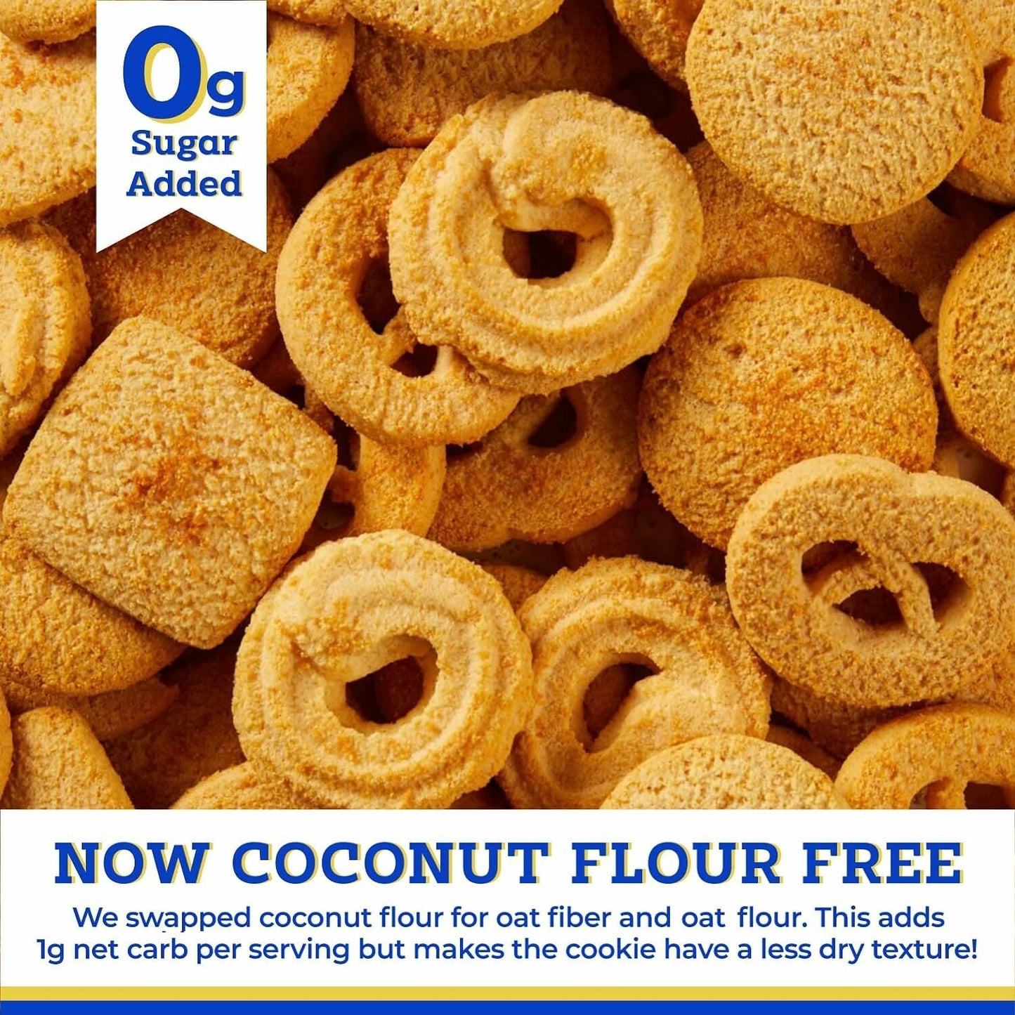 Choc Zero   低碳無麩質 丹麥牛油  藍罐曲奇餅  340g