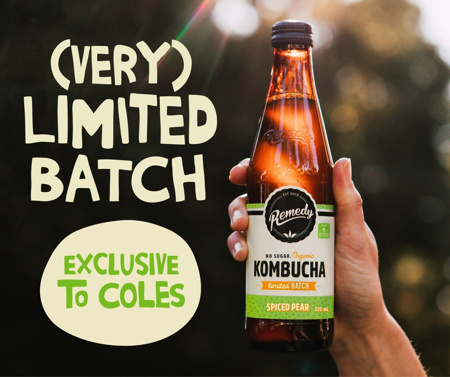 Remedy - Organic Kombucha 330ml/bottles