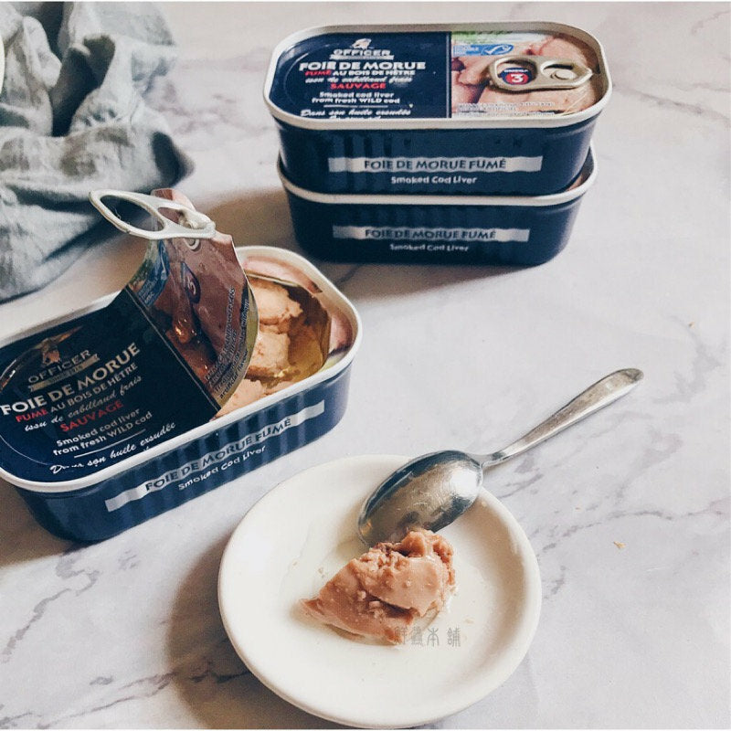 冰島頂級煙鱈魚肝120G