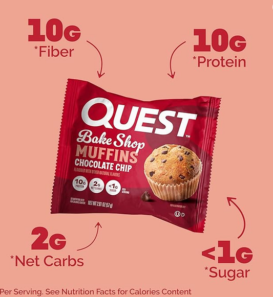 QUEST NUTRITION Bake shop朱古力碎鬆餅