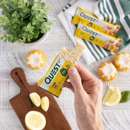 Quest Nutrition, 高蛋白棒-檸檬蛋糕味