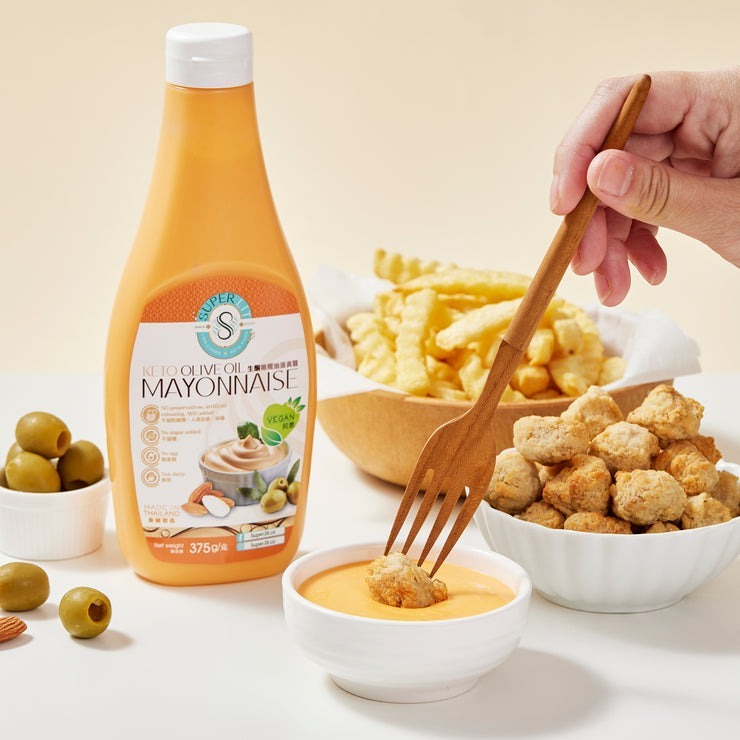 SUPER LIT - 生酮橄欖油蛋黃醬 - 低醣純素食
