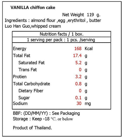 Lek's Keto  肉鬆蛋糕 1 盒 4 件