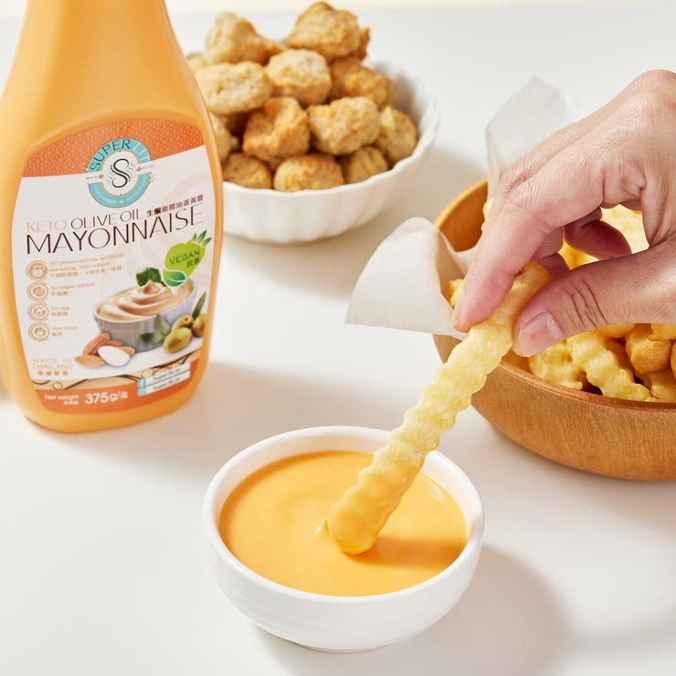 SUPER LIT - 生酮橄欖油蛋黃醬 - 低醣純素食