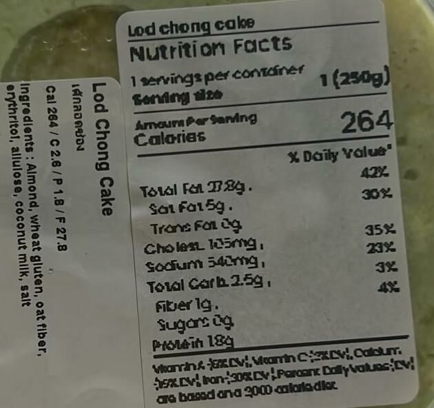 泰國甜點Lod Chong BBD 12 SEP 2025