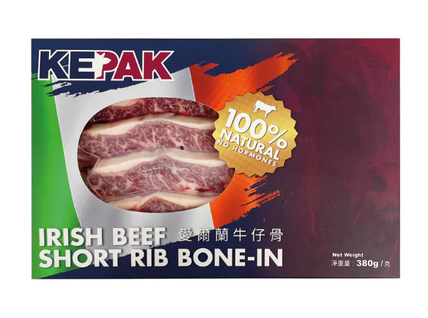 愛爾蘭草飼牛仔骨 380g