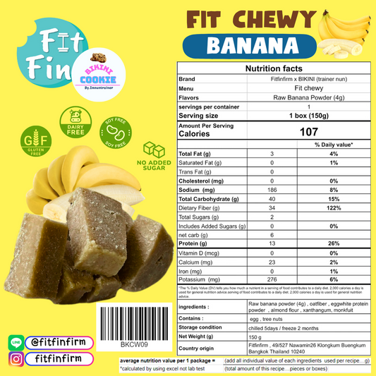 FitFIN Chewy Banana