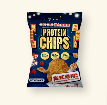 [台灣 Tryall]  蛋白薯片-夜市系列